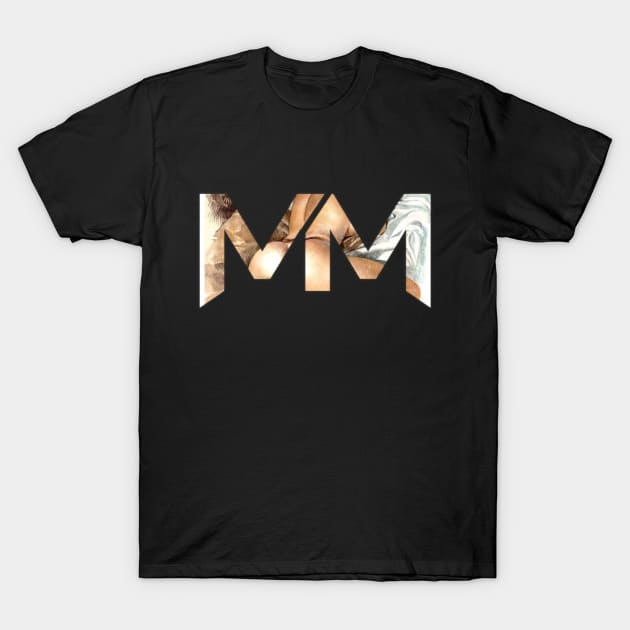 MM Logo *women background* T-Shirt by MrMorenoBeats